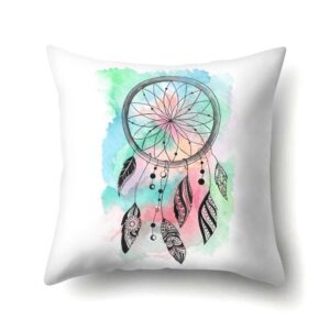 Kussenhoes Dromenvanger Aquarel Blauw