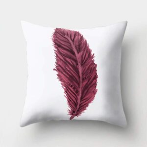 Kussenhoes Dromenvanger Veren Bordeaux